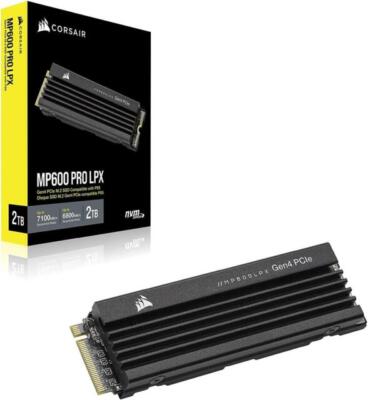 Corsair MP600 PRO LPX 2 TB SSD schwarz - NEU - OVP