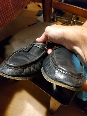Brass Boot Nunn Bush Leather Shoes Tasseled Penny Loafers  display picture 3