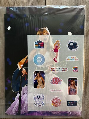 2023 Ultimate TAYLOR SWIFT TOUR Fan Pack DOUBLE SIDED POSTER