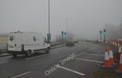 Photo 6x4 Nuneaton : The A444 The A444 heading off from Griff Roundabout. c2012