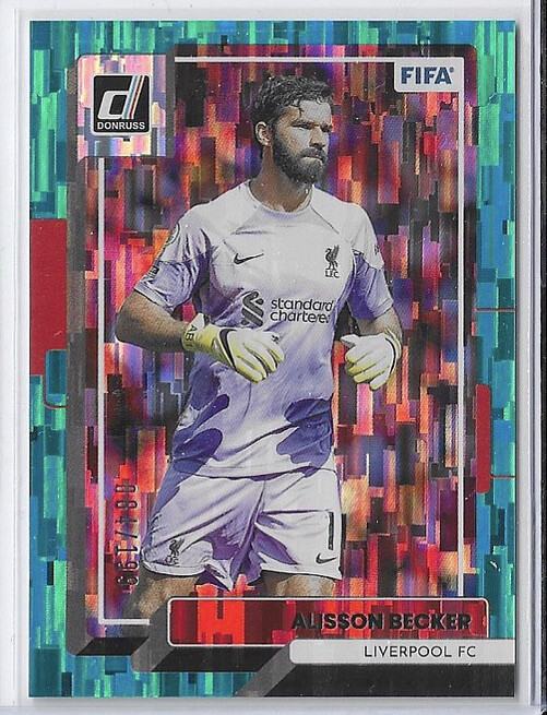 2022-23 Panini Donruss #74 Alisson Becker Teal /199