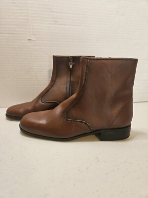 Ranchero Mens Brown Boots Made In Spain Leather Upper 246470 183 Round Toe 11