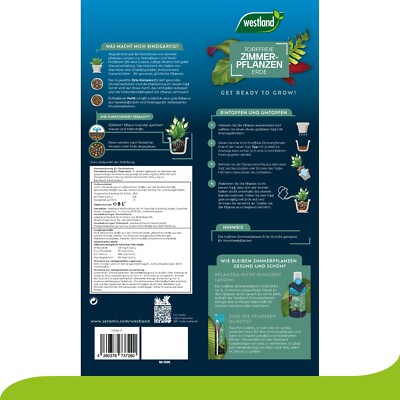 Westland 3 x 8 l Torffreie Zimmerpflanzen Erde Garten Blume Wachstum  Seramis | eBay.de