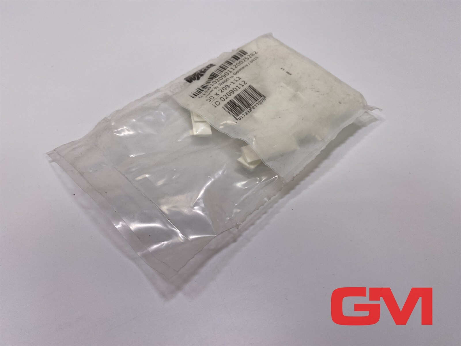 50x Wago Group Marker Holder 209-112 White 10mm Snap-On