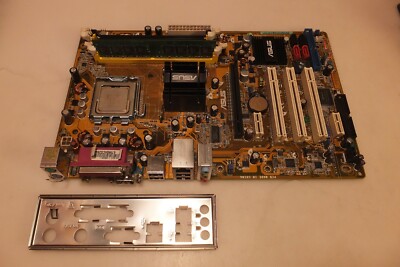 ASUS P5LD2-SE/C, REV:2.01G  Intel Motherboard +CPU P4 HT 3GHz +RAM 1Gb +I/O