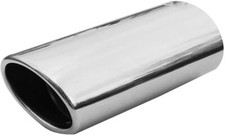 Auspuffblende Endrohr Edelstahl Für VW Polo Eos Passat Bora Golf 4 5 6