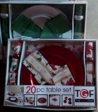 The Great Find Floral Damask 20pc Table Set - VARIOUS SETS - BRAND NEW - CHOOSE