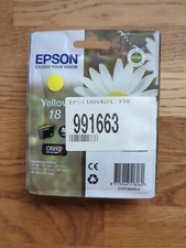 Unopened Epson 18 Daisy - Yellow 