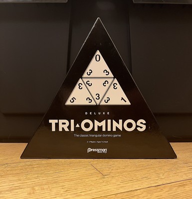Pressman- Deluxe Tri-Ominos. Brand New. Never Opened.