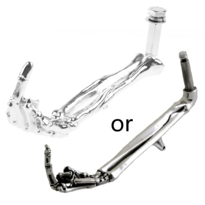 Universal Motorbike Adjustable Kickstand Side Finger Joints Parking Foot Support