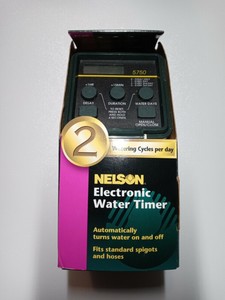 Nelson RAINMATIC Outdoor Electronic Water Timer (2 Cycles Daily