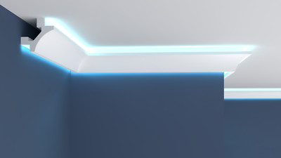 Coving Gesims Formen LED Typ Xps Material für Wand & Decke nicht Putz L26