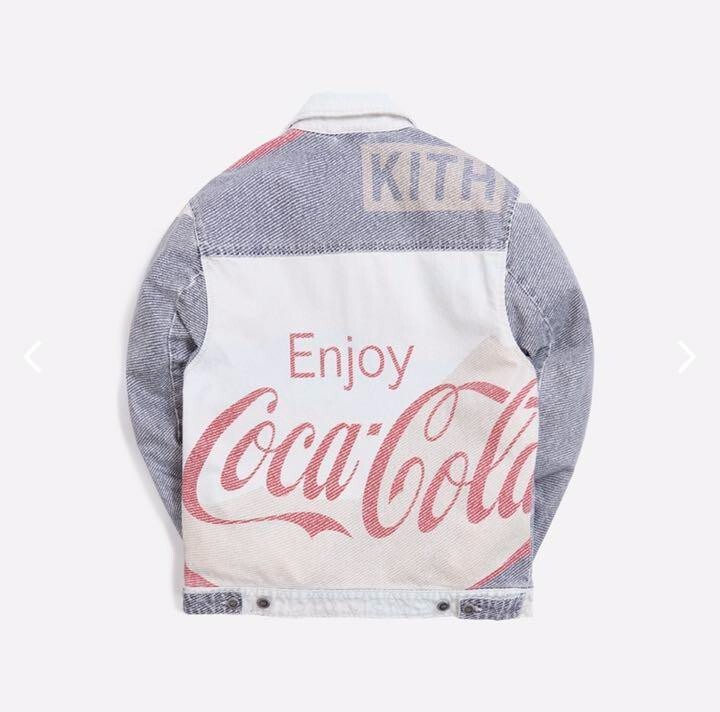 KITH X Coca-Cola Mountains Denim Jacket Men 