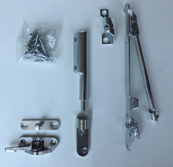 Gartenhaus Fenster Dreh-Kipp-Beschlag Reparatur Set Fensterbeschlag rechts/links