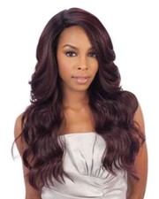 FREETRESS EQUAL DEEP INVISIBLE 'L' PART SYNTHETIC LACE FRONT WIG - DANITY