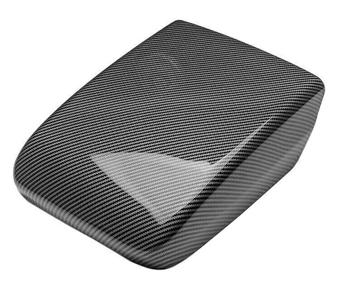 Carbon Fiber Center Console Armrest Box Cover Trim For Audi Q5 SQ5 2018-2023  - Picture 2 of 6