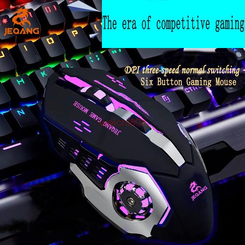 6D LED Rechargeable Wireless Backlit USB Optical Ergonomic Gaming Mouse Mice - Picture 15 of 16