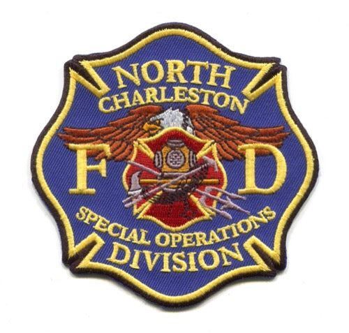 North Charleston Fire Department Special Operations Patch South Carolina SC