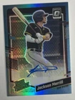 2023 Donruss Optic Rated Prospect Carolina Blue Jackson Merrill Auto 20/25