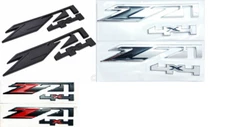 NEW 2x Z71 4x4 Fender Badge 3D Front Rear Tailgate Emblem Decals many color