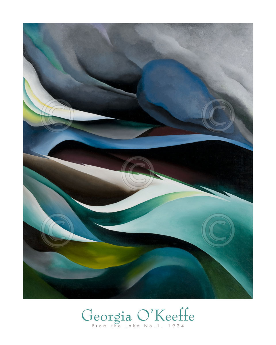 From the Lake No.1, 1924 by Georgia O'Keeffe Art Print Floral