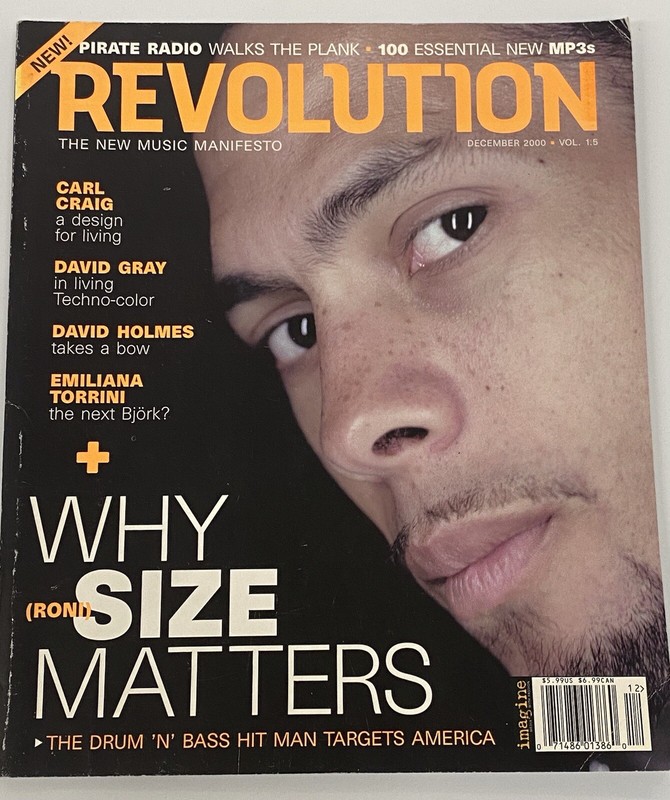 Revolution Music Mag DJ EDM Techno Dec 2000 - NO CD
