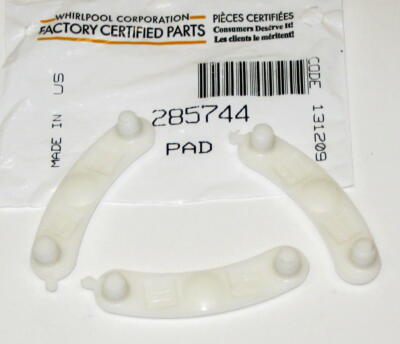 Generic Paquete De 10 Almohadillas Base De Repuesto Para 285744 Compatibles Con Lavadora Whirlpool Kenmore WP285744 AP3094518 - Foto 14