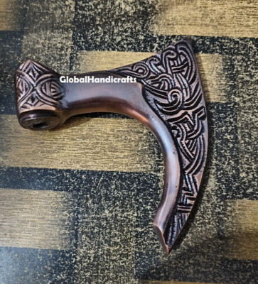 Nautical antique Finish battle Axe designer walking stick Handle Only