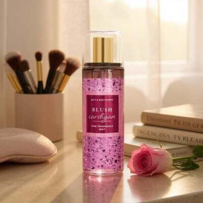 Bath & Body Works Blush Cardigan Fragrance Mist 8oz Bottle New
