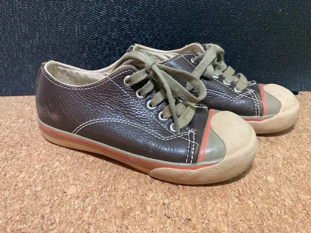 Zapatillas Morgan and Milo Little Boy Marrón Talla 11 Cuero Superior Foto 2 de 4