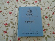 M.G. MIDGET Series TD and TF by M.G. Car Company LTD. Hardcover