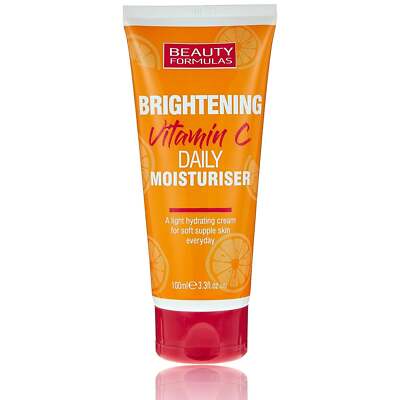 Beauty Formulas Vitamin C Brightening Daily Moisturiser 100ml
