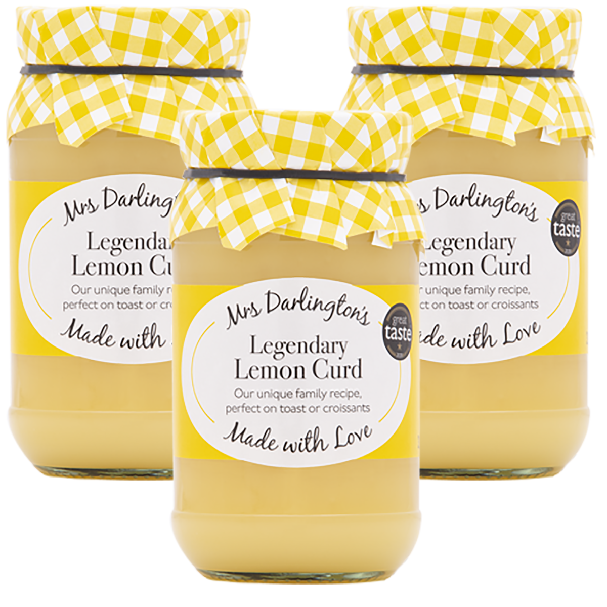 Mrs Darlington's Legendary Lemon Curd 320g - *PACK OF 3*