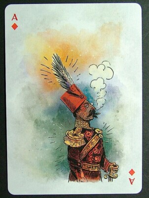 1 x Transformation Playing Card - A Motley Pack - Royal Edition - Ace Diamonds