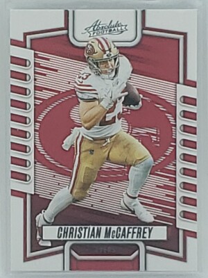 2023 Panini Absolute Christian McCaffrey #43 San Francisco 49ers