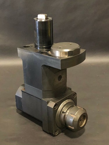 Mazak 50mm VDI50 198.14021.000 90° ER40 Live Werkzeughalter 4000RPM 10mm Schlüssel - Bild 1 von 6