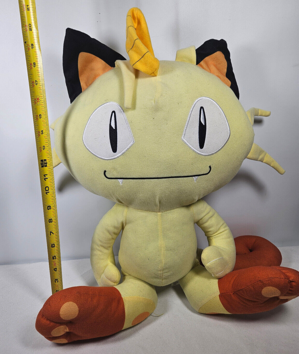 Pokemon MEOWTH Extra Large Jumbo Stuffie Plush Stuffed Toy Factory 2020 eBay