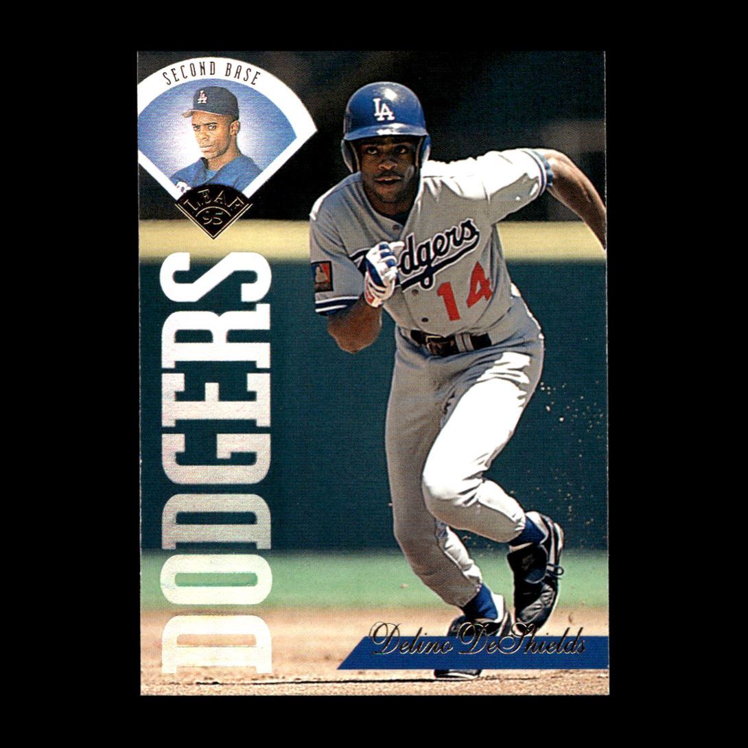 Delino DeShields 1995 Leaf Brooklyn Dodgers #154 R327N 54
