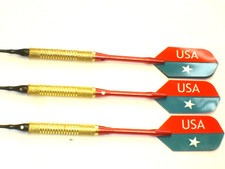 Soft Tip Darts, New 12 Gram Brass with Aluminum Shafts 4033