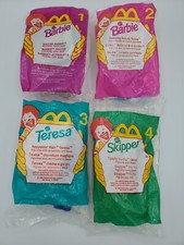 1999 McDonald's Barbie Happy Meal Toys - Set of 4 - Sealed - NOS