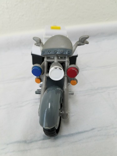 Tonka Hasbro Funrise Police Motorcycle Sounds Lights Black Bike Toy 2014 - Picture 10 of 12