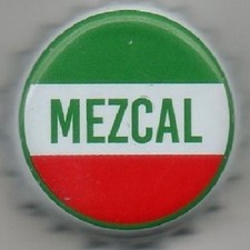 chapas de cerveza mezcal