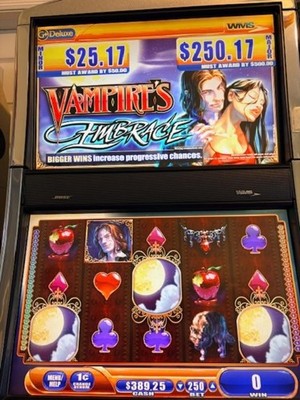 WMS BB2 SLOT MACHINE GAME VAMPIRE'S EMBRACE SOFTWARE AND OS CARD GREAT THEME!