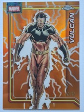VULCAN 2026 Topps Chrome Marvel #191 Storm's Orange Lightning Refractor /25