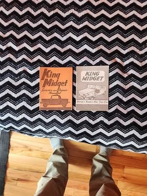 King Midget Service and Repair Manual - Original Copy -Very Good Condition- Rare