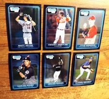 2006 BOWMAN CHROME PROSPECT (LOT OF 6) KENDRICK MORALES M JOYCE  FOWLER C GOMEZ#