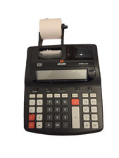 Calcolatrice scrivente Olivetti summa 303EU professionale nera B4646 Usata