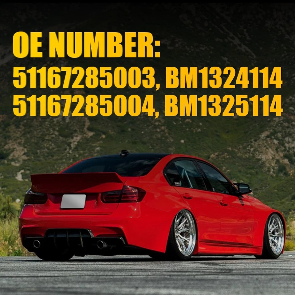 Par de Vidro Espelho Aquecido Para BMW 320i 328d 328i 428i 440i 435i Esquerda Direita EOA - Imagem 3 de 4