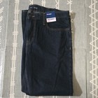 Old Navy Built-In Tough Mens Straight Fit Dark Wash Blue Denim Jeans 5-Pocket — photo 4