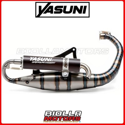 TUB308B AUSPUFF YASUNI C16 BLACK MBK STUNT 50CC AC UNGEPRÜFT